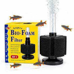 Filtru burete acvariu Ocean Free BF-1 cu ambalaj, pentru acvarii mici 10-40 litri