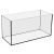 Acvariu 65 litri sticla clara, geam cristal 6mm