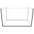 Acvariu geam cristal 60X30X36cm 63 litri