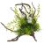Flori si plante artificiale de acvariu decor cu Drift Wood