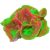 Coral acvariu verde cu rosu Flower Coral