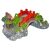 Decor acvariu pod XL rosu 29X15X11cm