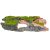 Decor acvariu scoarta de copac 26 cm, moss, Large