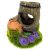 Ornament cu 3 butoaie pentru acvariu cu moss