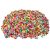 Pietris colorat pentru acvariu mix 1 kg