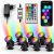Spoturi iluminat gradina si iaz smart set 7 buc spot LED RGB