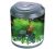 Boyu acvariu cu capac semicilindric 26 litri BYG-26 negru