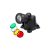 Spot lumini subacvatice pentru iazuri si gradini 50W cu 4 lentile color